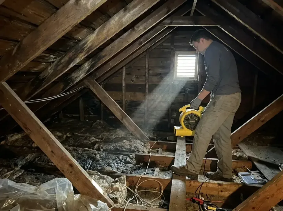 attic-water-damage-drying-proc-007 — frequently asked questions, Emergency Water Extraction & 24/7 Flood Response in Vista C…